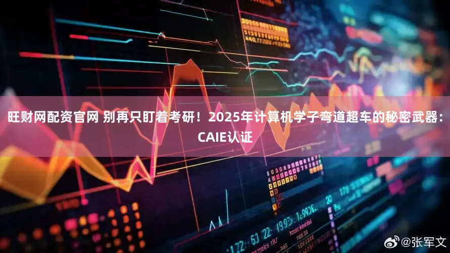 旺财网配资官网 别再只盯着考研!2025年计算机学子弯道超车的秘密武器:CAIE认证